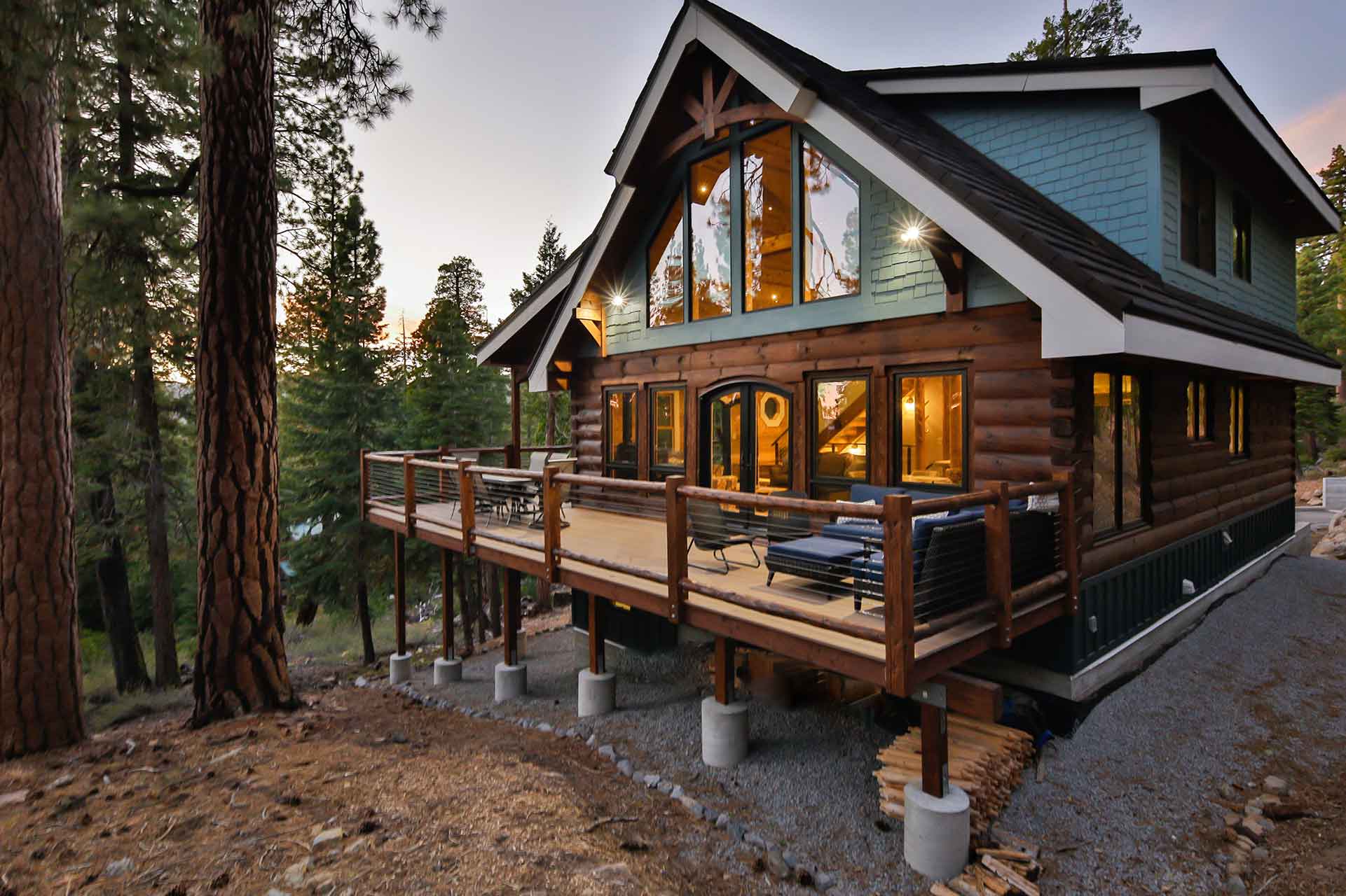 Lake Tahoe Retreat by Natural Element Homes