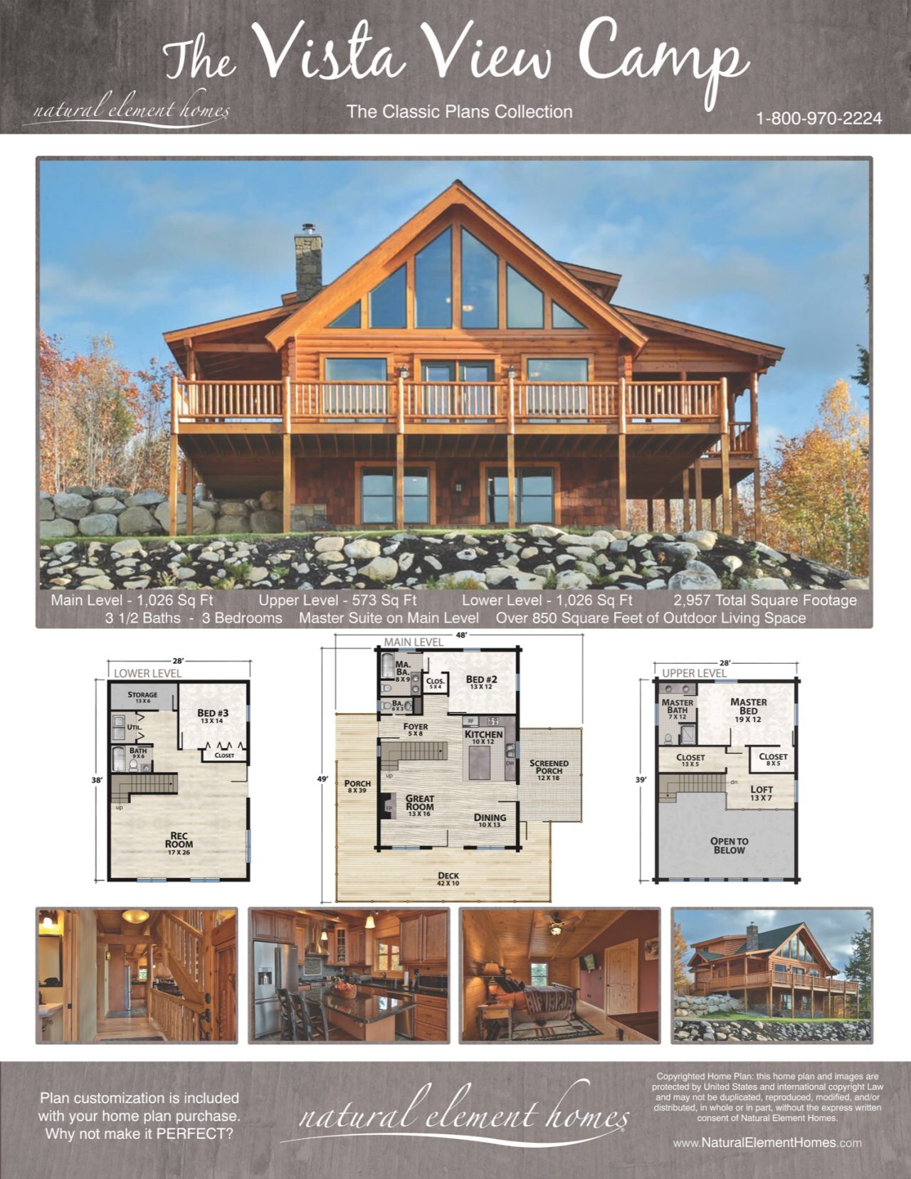 Custom Log Homes Timber Frame Homes – Missouri Home Builder | Natural ...