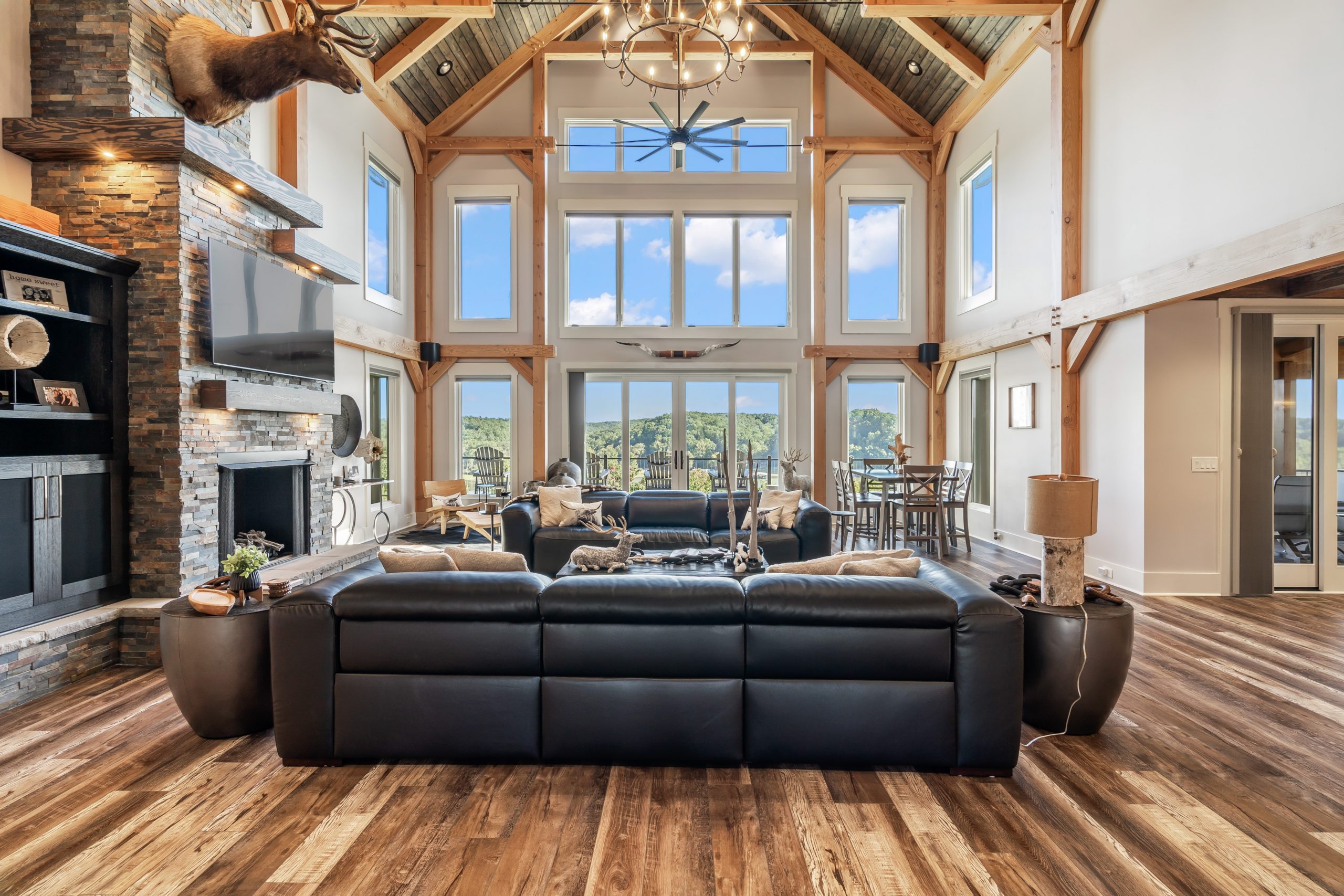 Eagle Lake Lodge by Natural Element Homes