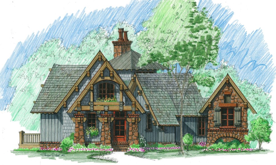 High Point Camp Plan Details - Natural Element Homes