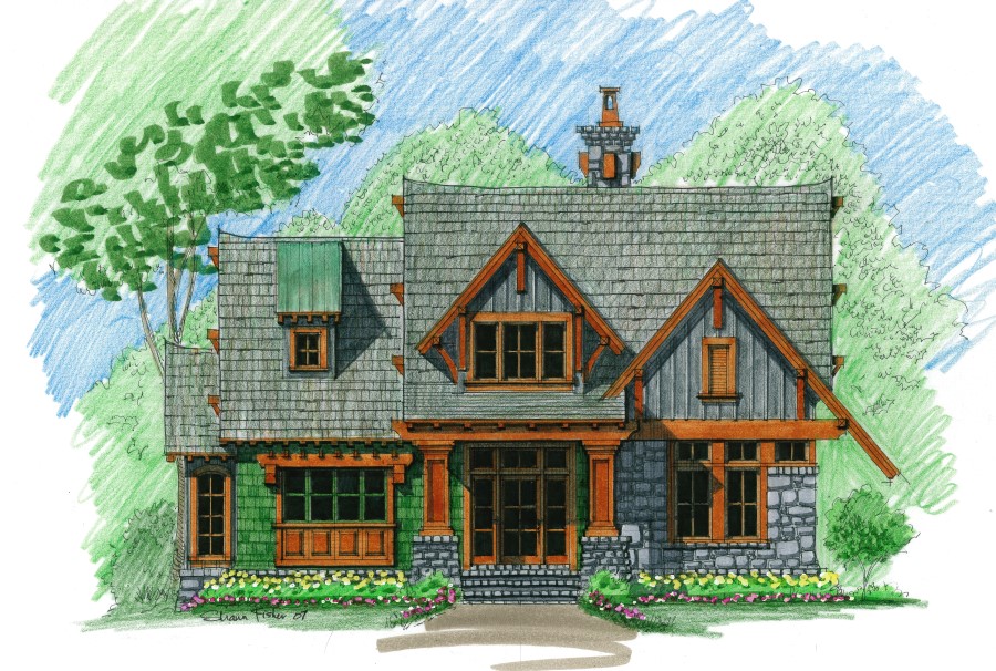 Laurel Cottage Plan Details - Natural Element Homes