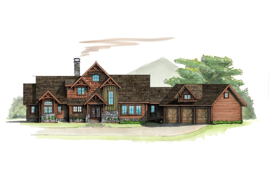 Little John Lodge Plan Details - Natural Element Homes