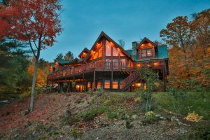 Natural Element Log Home