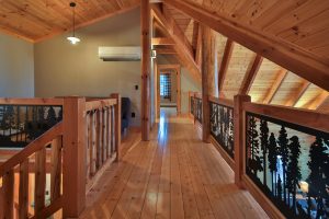 timber framed home