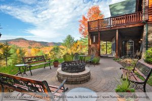 custom timber frame home