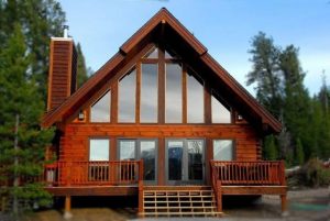 hybrid timber frame home