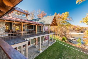 hybrid timber frame home