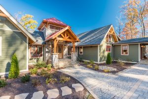 hybrid timber frame homes