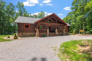 Woodland Log Cabin Haven