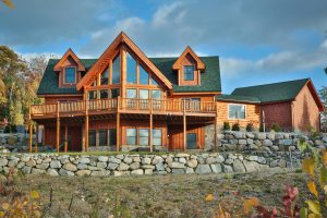 custom log home designs