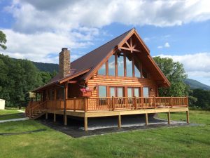 quality log home kits in Tennessee